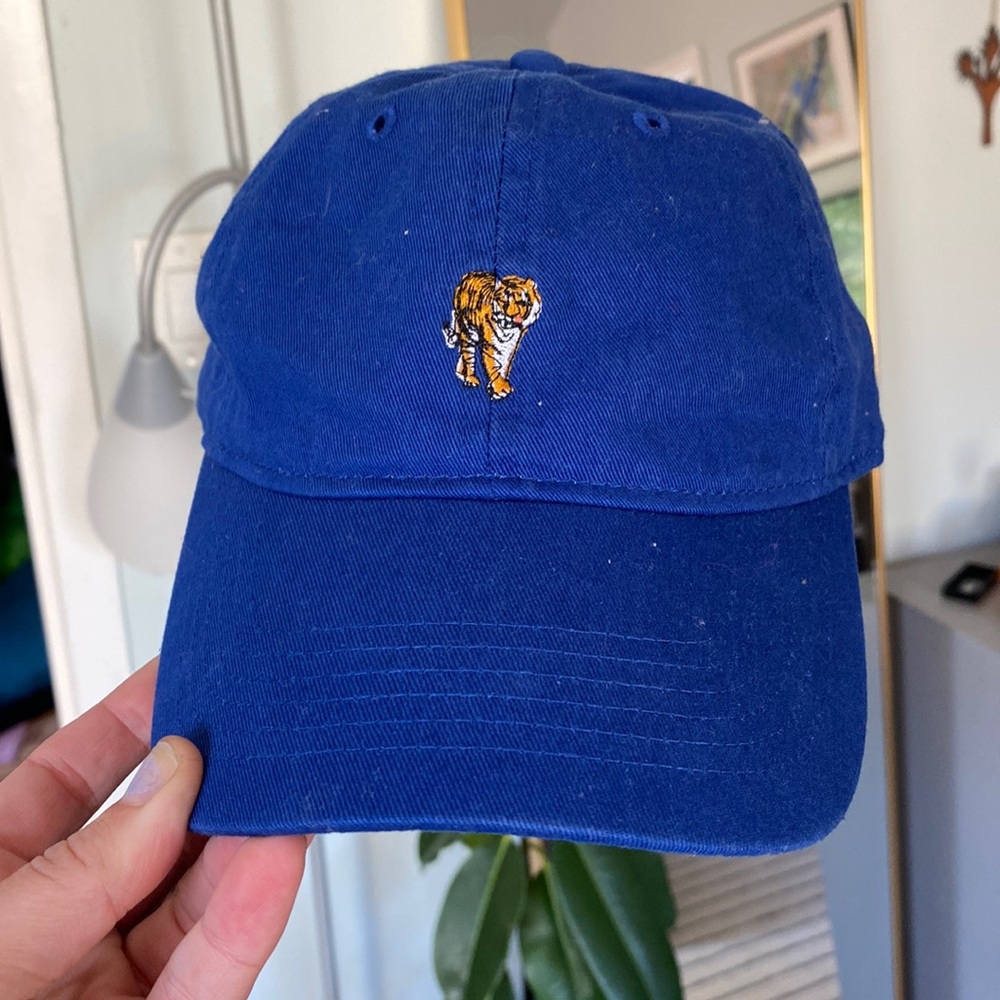 San Diego Zoo kids tiger baseball cap, blue